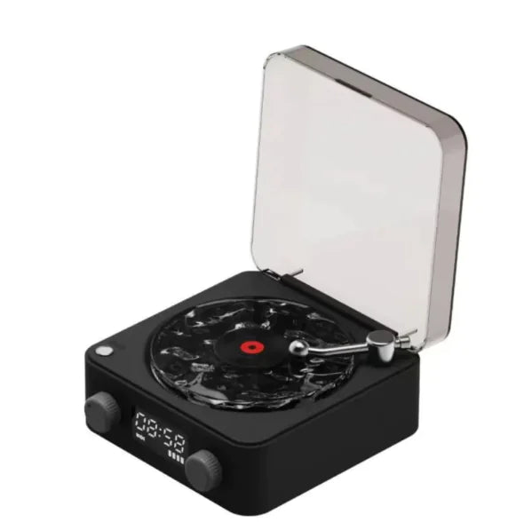 Retro Mini Bluetooth Speaker with RGB Lamp