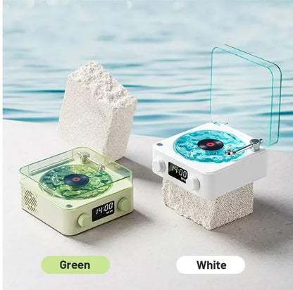 Retro Mini Bluetooth Speaker with RGB Lamp