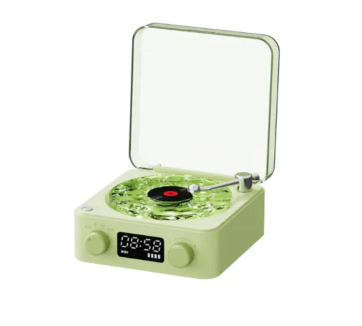 Retro Mini Bluetooth Speaker with RGB Lamp